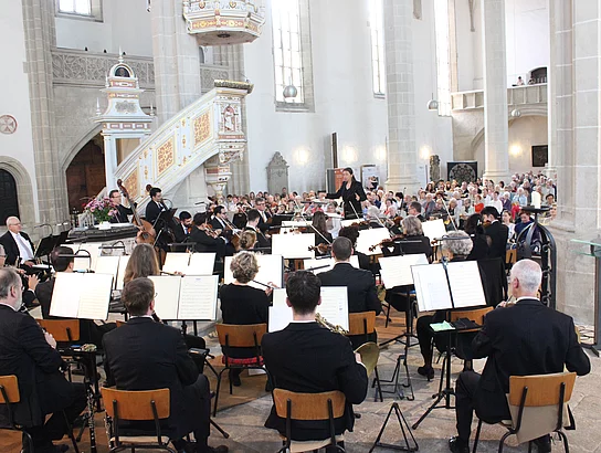 Bereits die Eröffnung des Konzerts durch das Leipziger Symphonieorchester war ein musikalischer Hochgenuss. Fotos: Stadt Torgau
