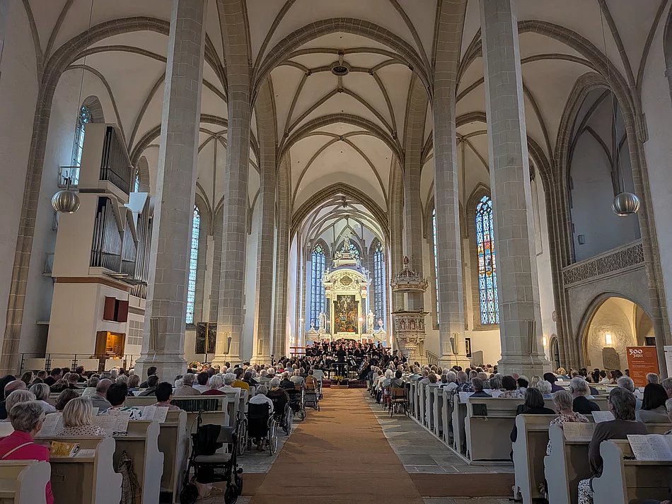 Volle Kirche, tolle Stimmen, Emotionen pur – das war das 6. Gemeinschaftskonzert der Torgauer Chöre.